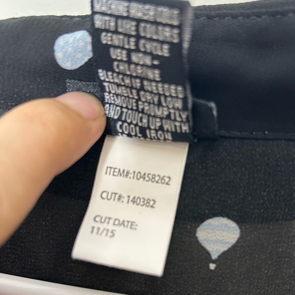 Torrid Hot Air Balloon‎ Chiffon Button Up Top - Picture 5 of 5
